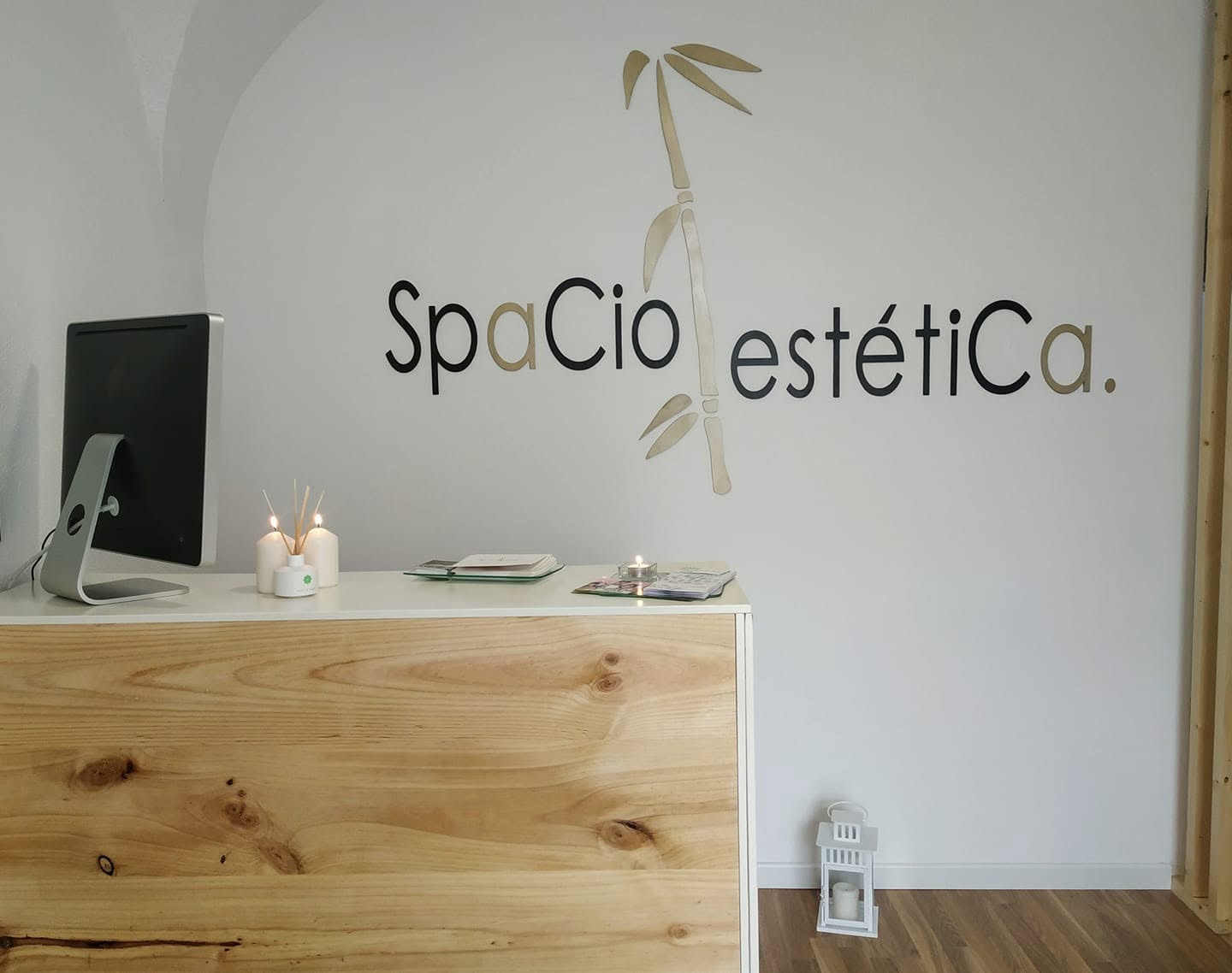 Entrada e receção da Spacio Estética